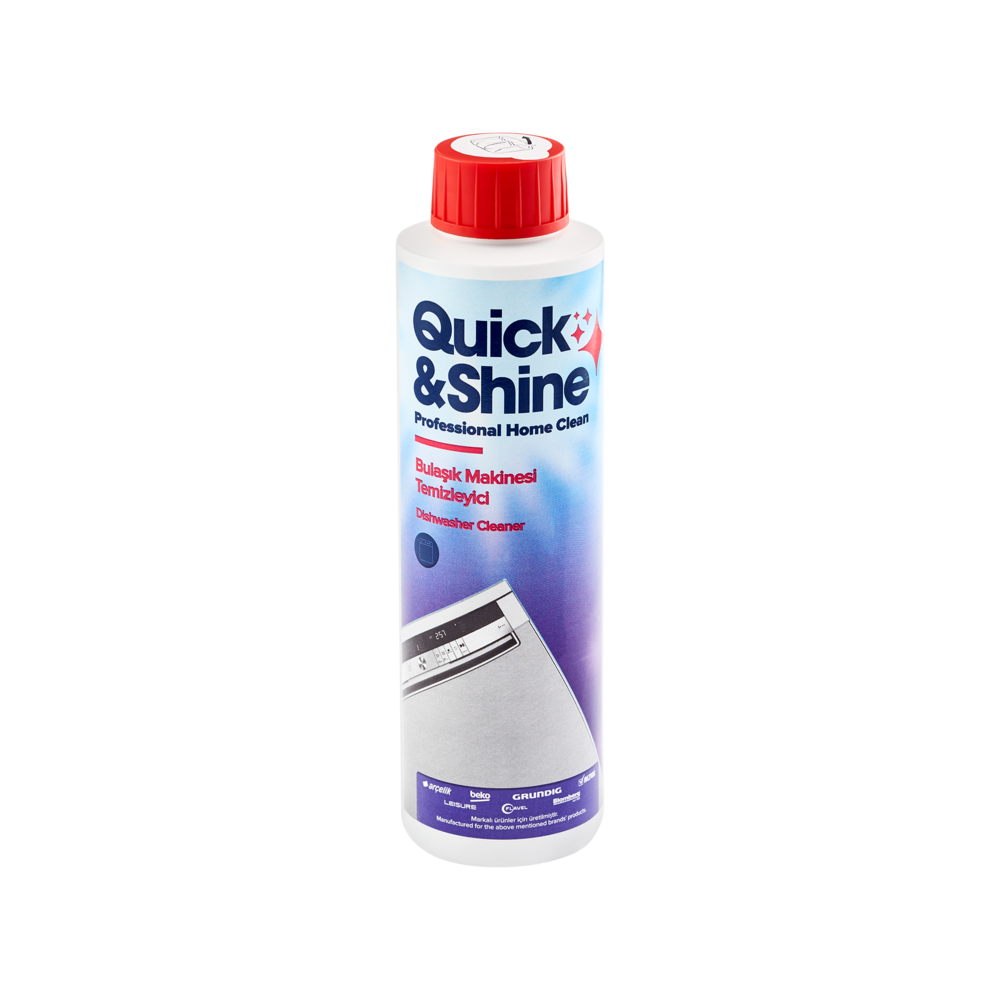 Quick & Shine Bulaşık Makinesi Temizleme Sıvısı Temizlik Ve Bakım Ürünleri