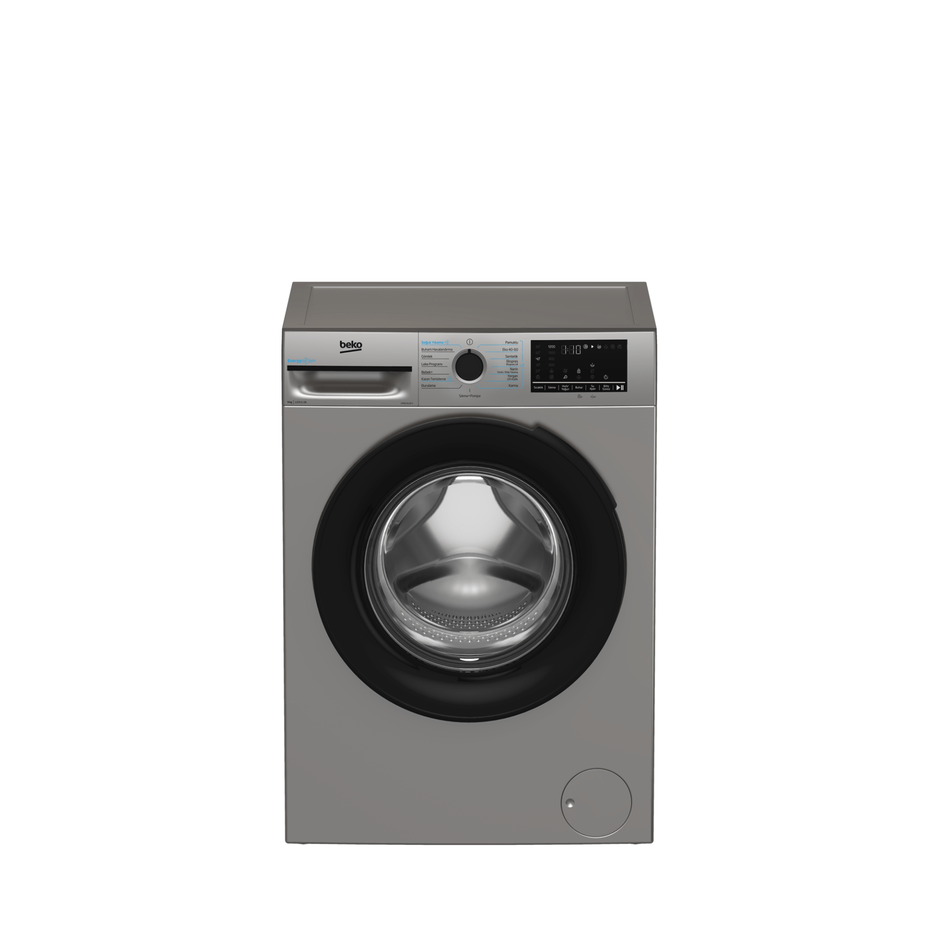 Beko CMXD 9120 S 9 Kg, 1200 rpm Gri Çamaşır Makinesi