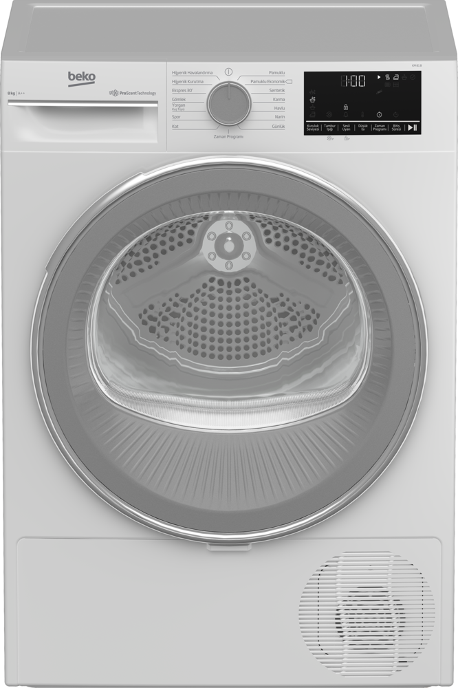 Beko KM 81 B A++ 8 Kg Beyaz Kurutma Makinesi