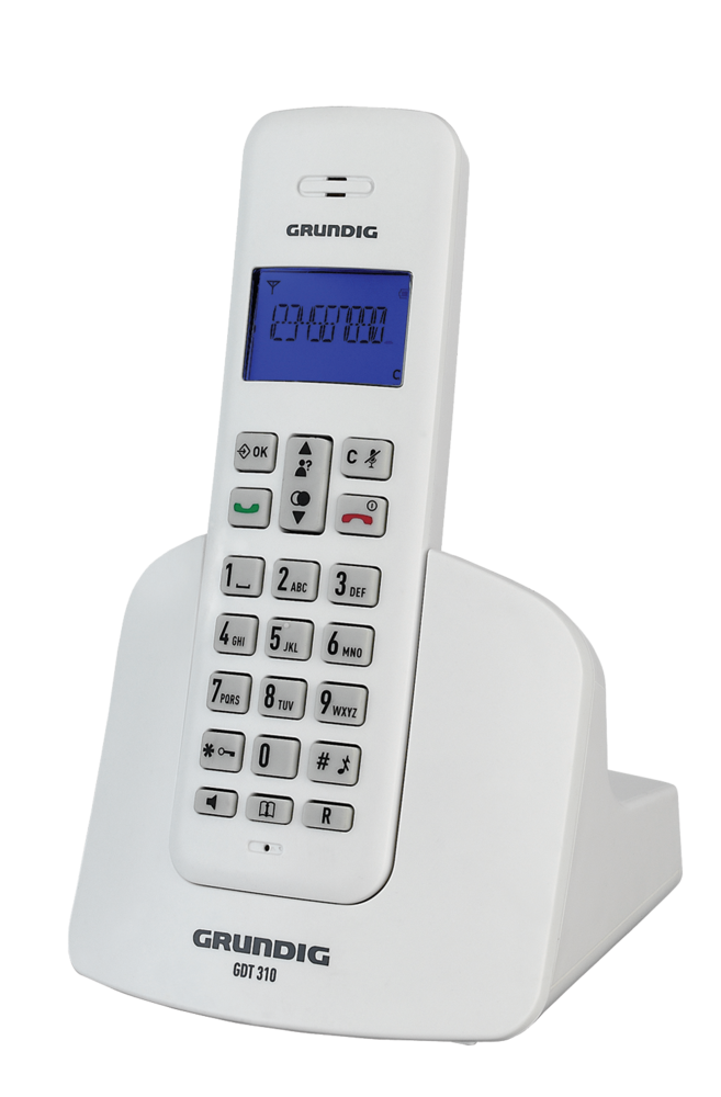 GRUNDIG GDT 310 Beyaz Telsiz Telefon