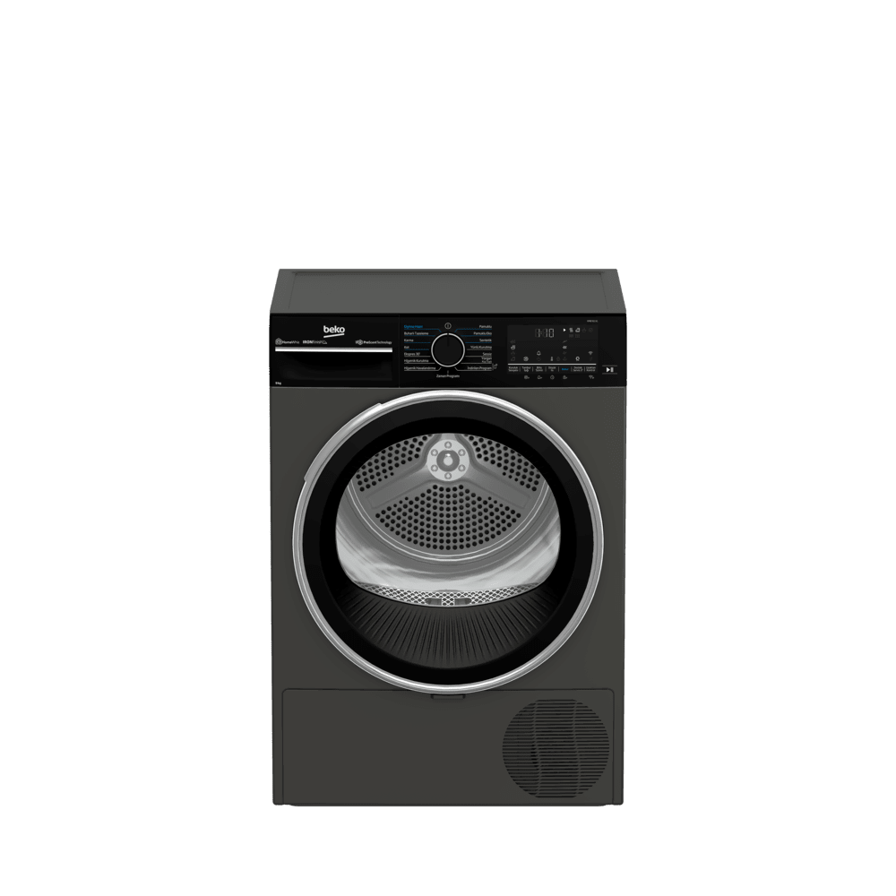 Beko KMB 911 IG A+++ 9 Kg Wifi IronFinish Manhattan Gri Kurutma Makinesi