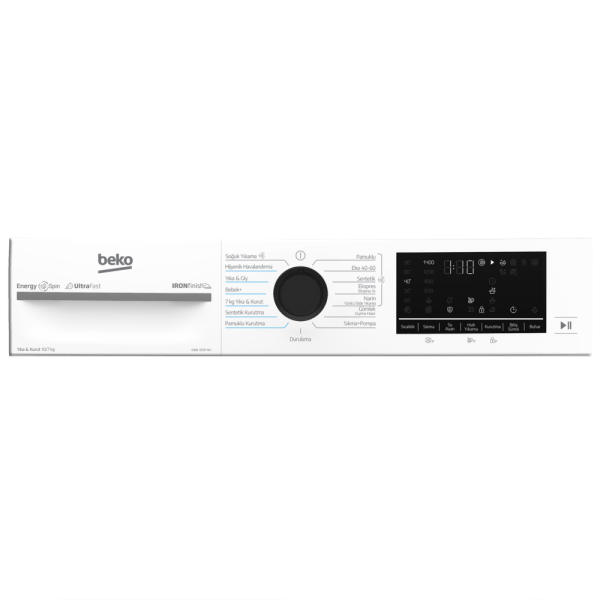 Beko CMX 1070 YK I 10 Kg Yıkama 7 Kg Kurutma 1200 Devir Kurutmalı Çamaşır Makinesi