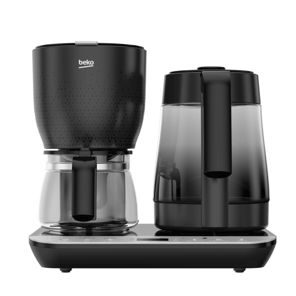 Beko CFM 8449 I Dem® Deluxe Akıllı Otomatik Çay ve Filtre Kahve Makinesi 1800 W Cam Demlik