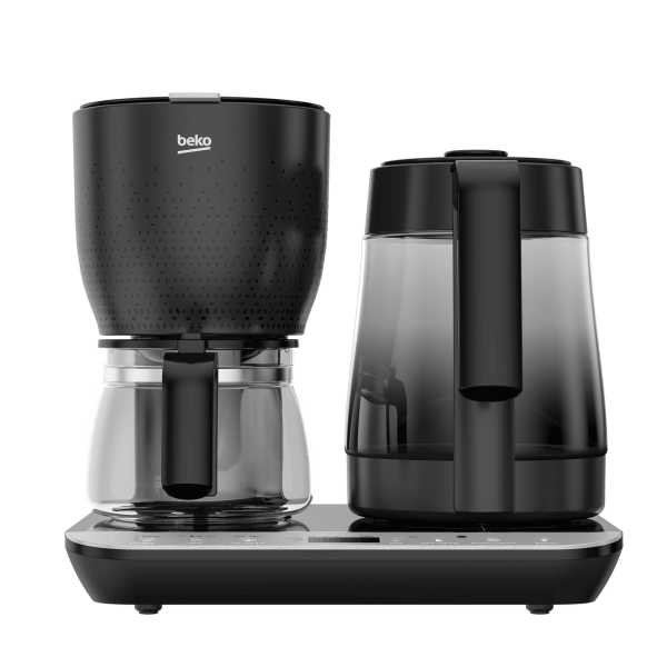 Beko CFM 8449 I Dem® Deluxe Akıllı Otomatik Çay ve Filtre Kahve Makinesi 1800 W Cam Demlik