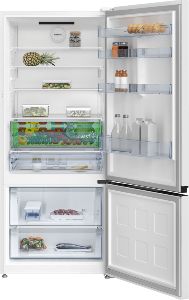 Beko 678550 EB ElegantFit No Frost Buzdolabı AeroFlow HarvestFresh ProSmart Inverter