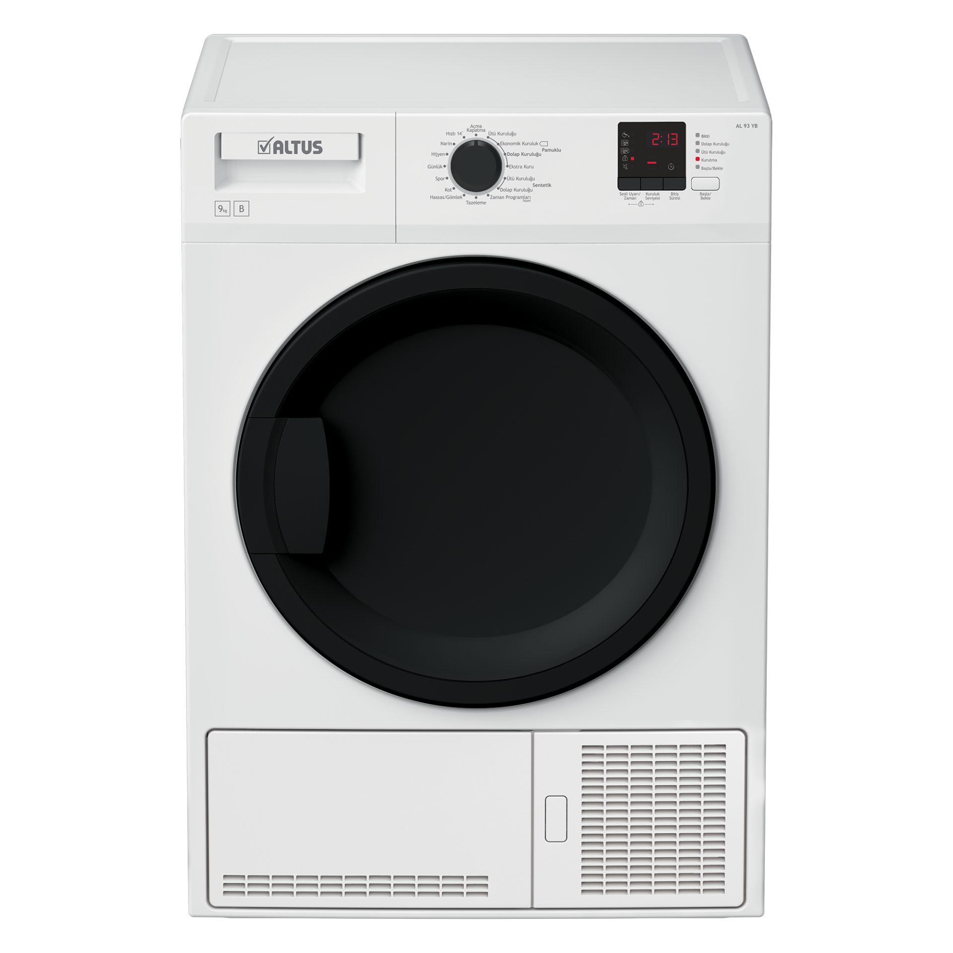 Altus AL 93 YB Yoğuşturmalı Kurutma Makinesi 9 Kg