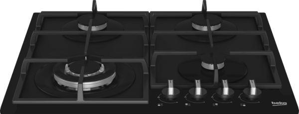 Beko BOCD DA 6020 DWS Gazlı Cam Ankastre Ocak