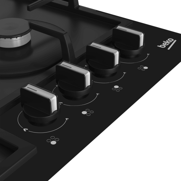 Beko BOCD DA 6020 DWS Gazlı Cam Ankastre Ocak