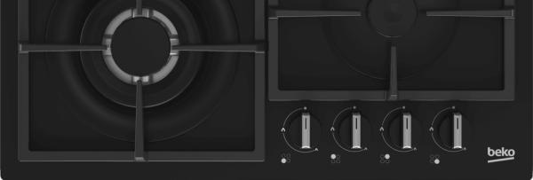 Beko BOCD DA 6020 DWS Gazlı Cam Ankastre Ocak