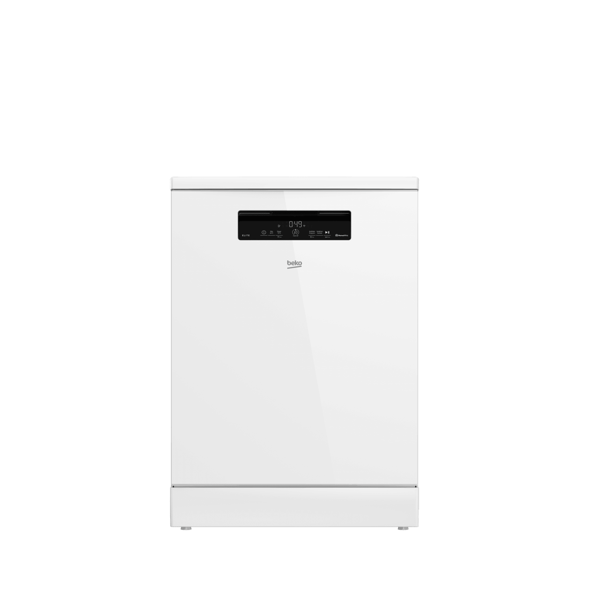 Beko B 710 bc Elite Serisi Solo Bulaşık Makinesi – Beyaz Cam, 14 Kişilik, Wi-Fi, 46 dBA