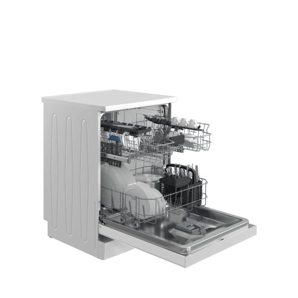 Beko B 710 bc Elite Serisi Solo Bulaşık Makinesi – Beyaz Cam, 14 Kişilik, Wi-Fi, 46 dBA