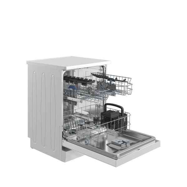 Beko B 710 bc Elite Serisi Solo Bulaşık Makinesi – Beyaz Cam, 14 Kişilik, Wi-Fi, 46 dBA