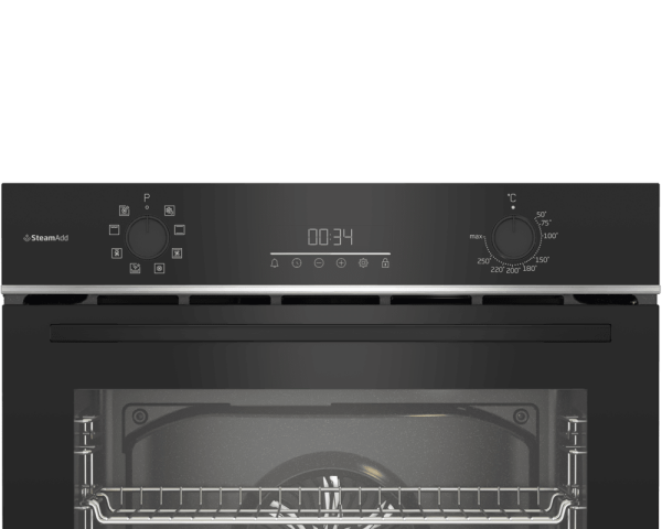 Beko BFC 431 S Ankastre Fırın – Siyah, 72 L, A Enerji, Buhar Destekli