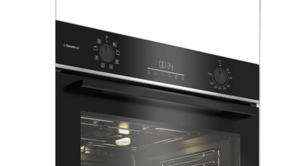 Beko BFC 431 S Ankastre Fırın – Siyah, 72 L, A Enerji, Buhar Destekli