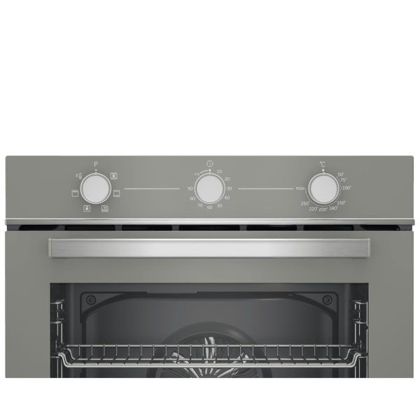 Beko BFC 220 G Ankastre Fırın – Gri Cam, 72 L, A Enerji