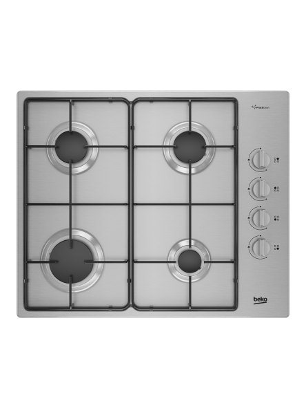 Beko BOMD D 6110 EID Gazlı Cam Tablalı Ocak – İnoks, 4 Gözlü, Ankastre