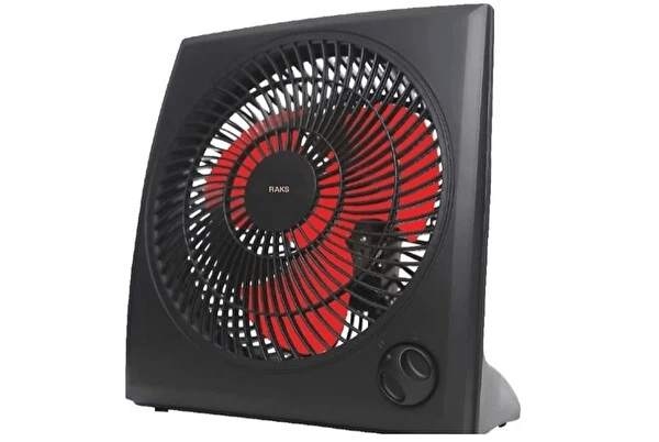Raks BF 9 MX Masaüstü Vantilatör – Siyah, 9”, 35W, Taşınabilir