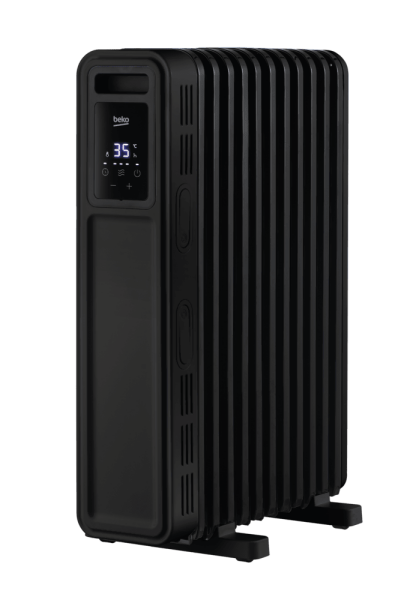 Beko BK RHO 11D Yağlı Radyatör – 2300W, 11 Dilim, Kumandalı, Siyah