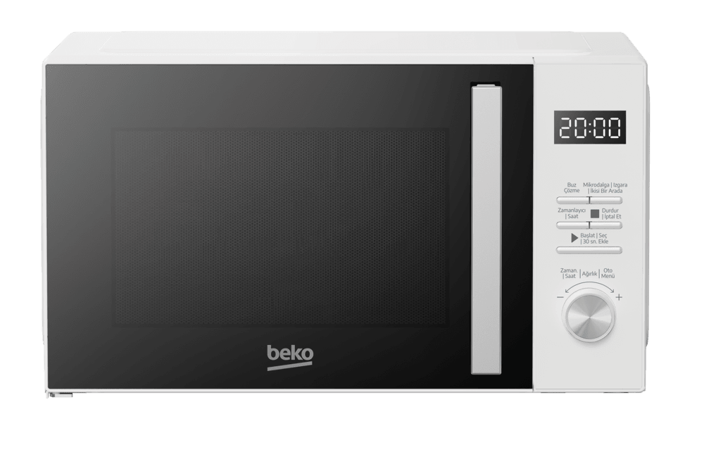 Beko BMD 240 Mikrodalga Fırın – 24 L, 900W, Izgaralı, Beyaz