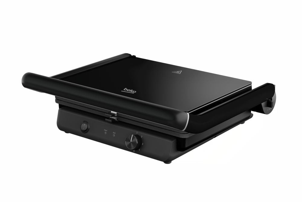 TM 5046 CB Floral Siyah Tost Makinesi