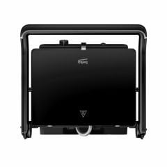 TM 5046 CB Floral Siyah Tost Makinesi