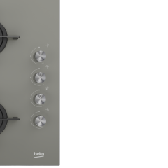 Beko BSTOC 827 B Gri Cam Tablalı Set Üstü Ocak
