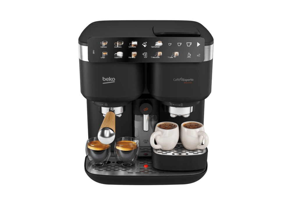 Beko Beko TEM 8690 Caffe Experto® Deluxe Türk Kahvesi Makinesi & Yarı Otomatik Espresso Makinesi