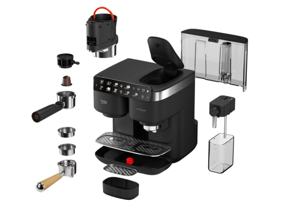 Beko Beko TEM 8690 Caffe Experto® Deluxe Türk Kahvesi Makinesi & Yarı Otomatik Espresso Makinesi