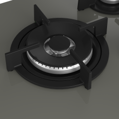 BOCD T 7520 DWKG Cam Tablalı Ocak