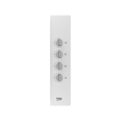 BOMD D 6110 EB Renkli Metal Tablalı Ocak