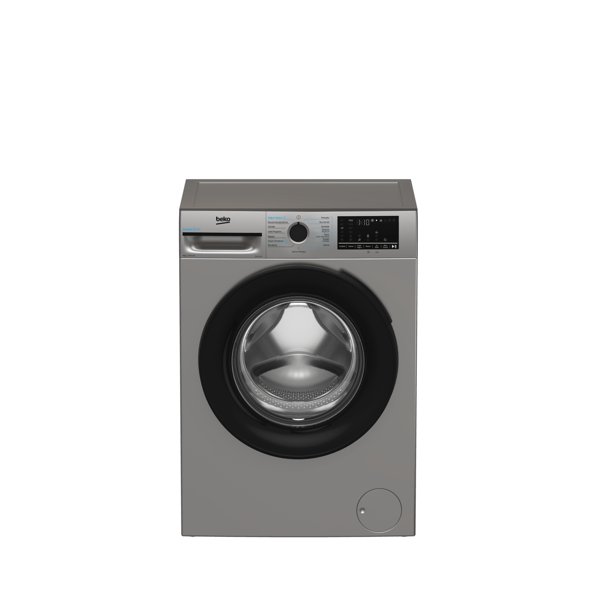Beko CMXD 9120 S 9 Kg, 1200 rpm Gri Çamaşır Makinesi
