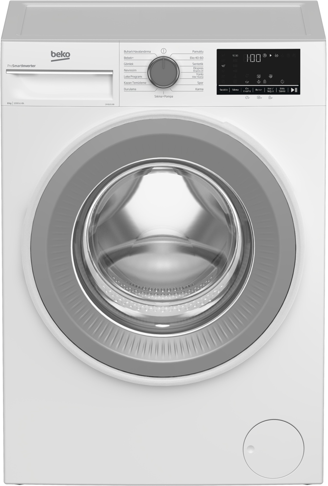 Beko CM 8101 BB 8 Kg 1000 Devir Çamaşır Makinesi