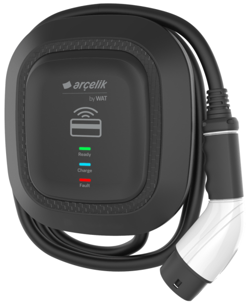 Arçelik AR AW 32 RFID 7,4 KW Elektrikli Araç Şarj İstasyonu