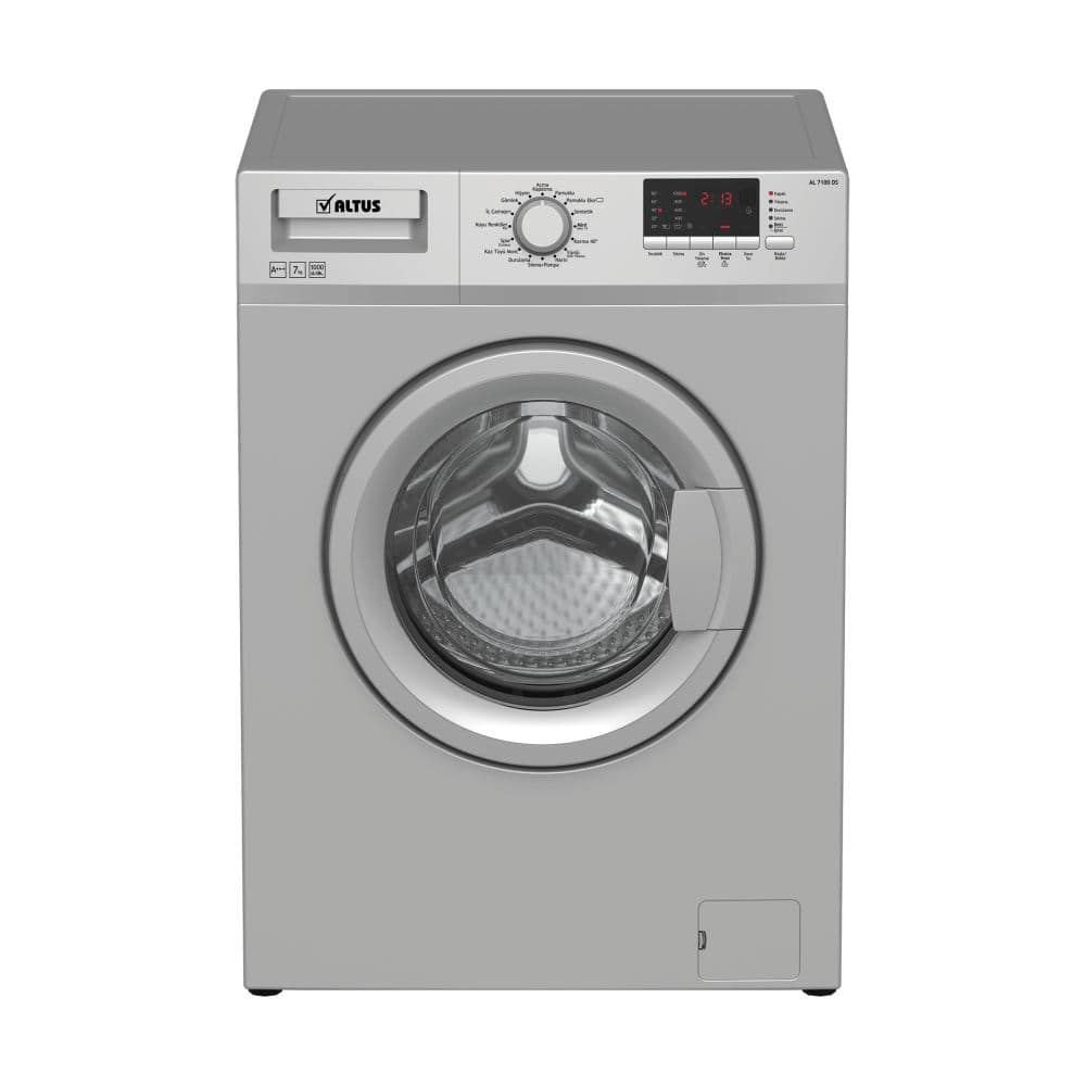 Altus AL 7100 DS 7 Kg, 1000 Devir Gri Çamaşır Makinesi