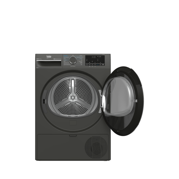 Beko KMB 900 IG Ironfinish A++ 9 Kg Manhattan Grey Kurutma Makinesi