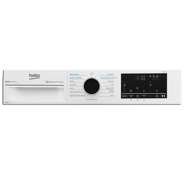 Beko KMB 900 I Ironfinish A++ 9 Kg Beyaz Kurutma Makinesi
