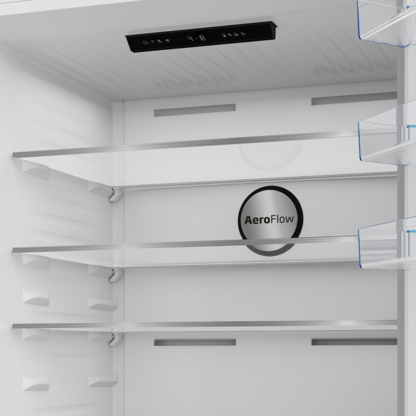Beko 683616 EBI İç Ekranlı Siyah İnoks No Frost Buzdolabı