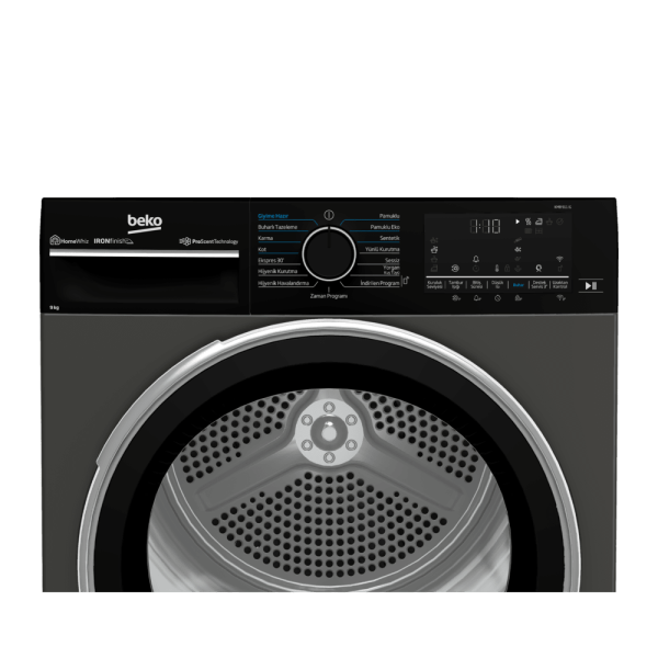 Beko KMB 911 IG A+++ 9 Kg Wifi IronFinish Manhattan Gri Kurutma Makinesi