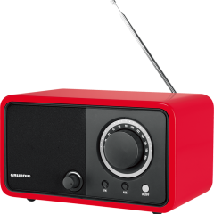 GRUNDIG TR 1200 Glossy Red Radyo