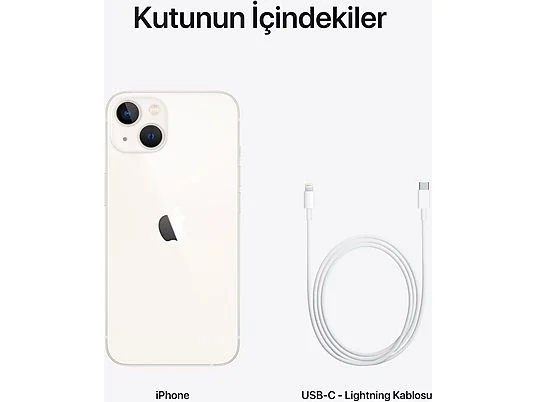 APPLE iPhone 13 128 GB Akıllı Telefon Starlight