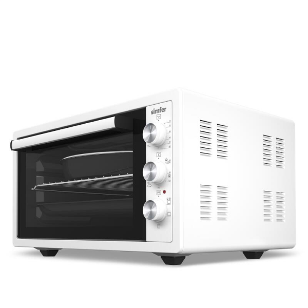 Simfer 4502 45Litre Beyaz Midi Fırın 6 Fonksiyon Turbo