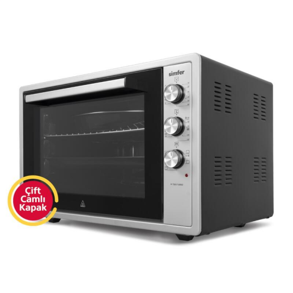 Simfer 7033 70Litre Inox Gri Midi Fırın Turbo