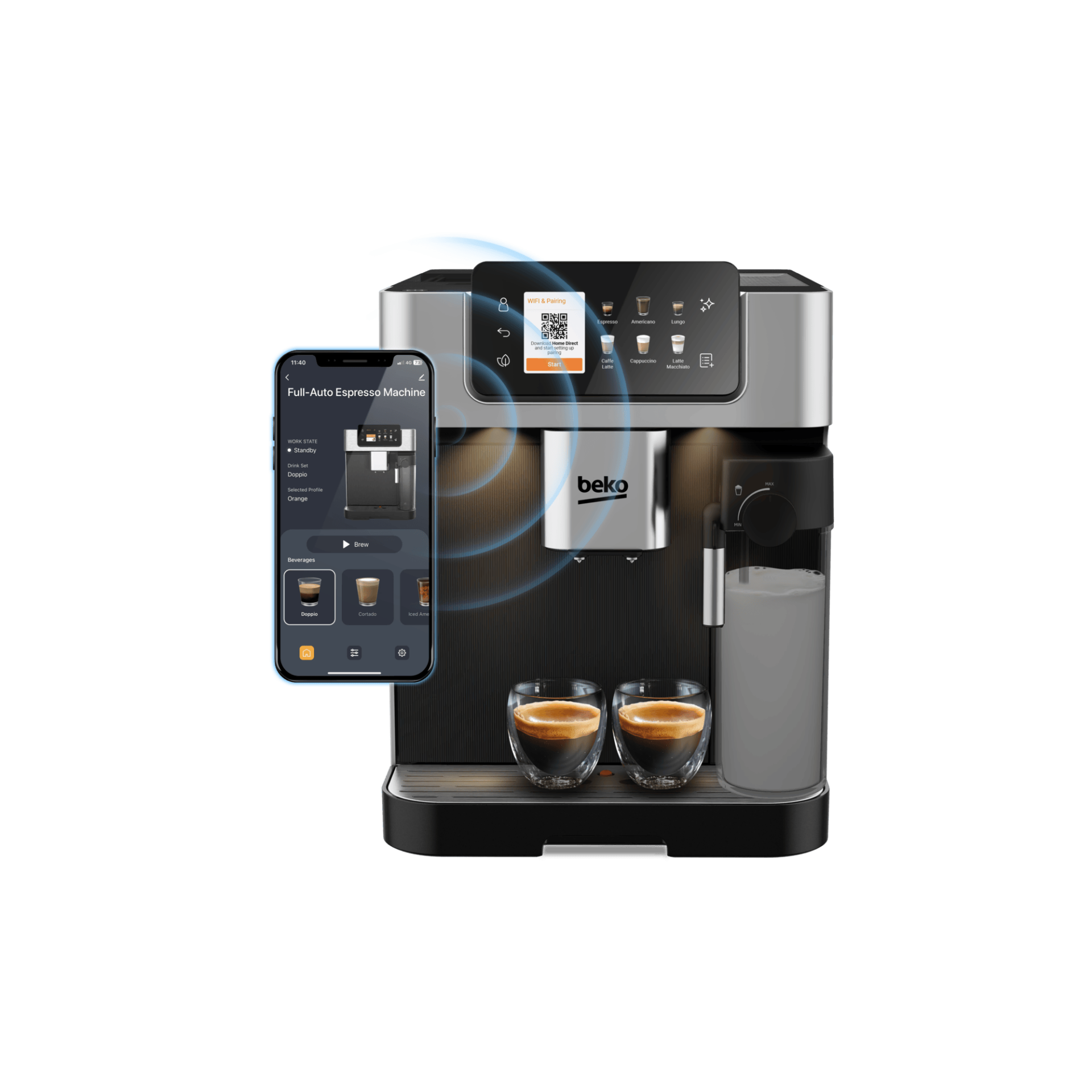 CaffeExperto® Tam Otomatik <br>Espresso Makinesi